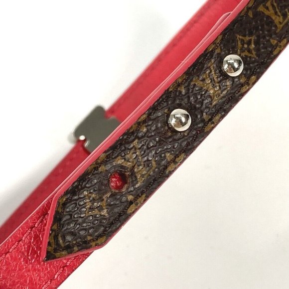 LOUIS VUITTON Monogram Bracelet Lockit Accessories Double Bracelet - Picture 7 of 14